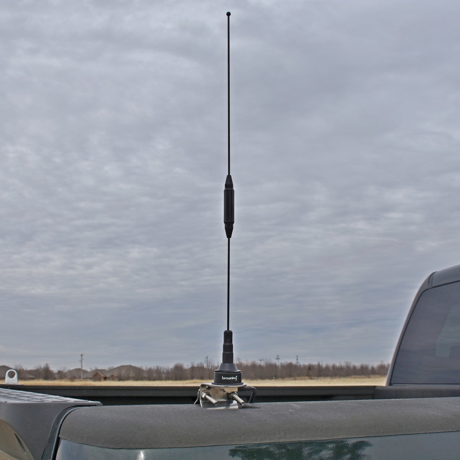 Browning 140 to 170 MHz VHF/430 to 470 MHz UHF Pre-Tuned Dual Band NMO Antenna, BR-179