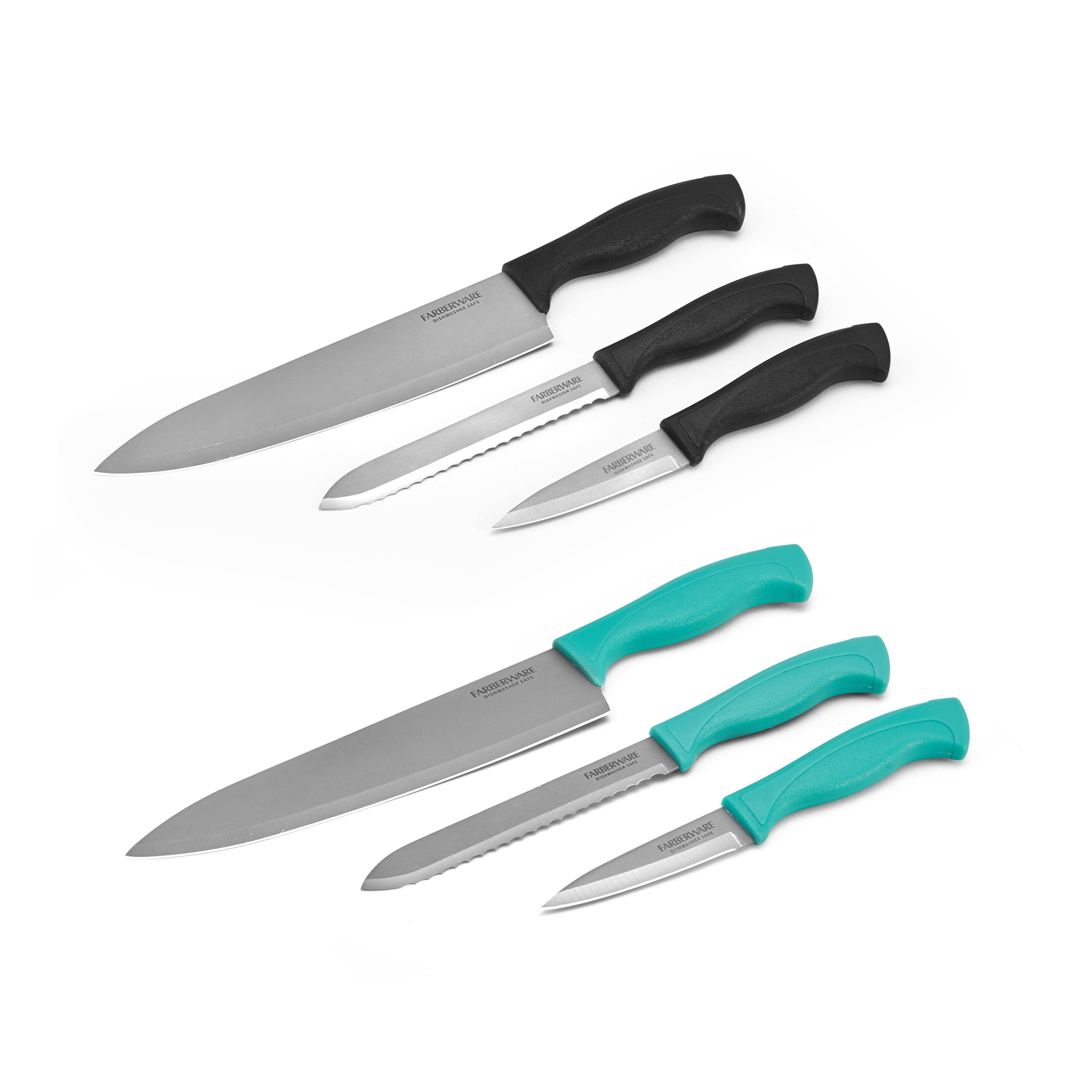 Farberware Armor Chef Knife Set 3 Piece Assortment Walmart Inventory 