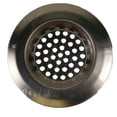 thumbnail image 2 of Set of 2 Sink Strainers Bath Shower Hair Trap Stainless Steel Home Aide K2492, 2 of 2