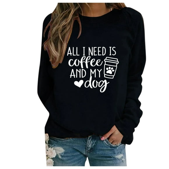 Kcodviy O-Neck Women Shirt Printing Alt Oversized Sweatshirt Blouse Casual Sleeve Long athletic Sports Jackets Tops Pullover Women's Blouse