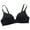 Black, variant on Biplut 3/4 Cup Pads Wire Free Adjustable Shoulder Straps Lady Bra Seamless Push Up Thin Underwear (Black,32A)