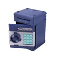 thumbnail image 2 of FLhrweasw Contraseña Electrónica Monedas Caja Depósito Alcancía (Azul Marino), 2 of 9