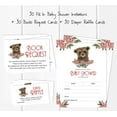 thumbnail image 3 of Inkdotpot Set Of 30bear Baby Shower Invitations-Diaper Raffle Tickets And Baby Shower Book Request Cards Jungle Animals Invites Its A Boy Its A Girl, 3 of 7