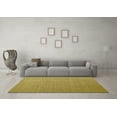 thumbnail image 3 of Ahgly Company Indoor Rectangle Abstract Yellow Contemporary Area Rugs, 4' x 6', 3 of 4