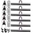 thumbnail image 1 of Bag Clasps Gun Color Iron 6Pack 3.3x0.9x0.3in, 1 of 8