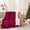Burgundy Red, variant on Red Fleece Blanket Christmas Throw, Super Soft Fluffy Thick Sherpa Warm Blankets for Winter, Luxurious Blanket Plush Cozy Couch Blanket for Sofa/Winter, 50 x 60 inches, Burgundy Red