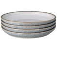 thumbnail image 6 of Denby Studio Craft Grey/White 4 Piece Medium Coupe Plate Set Gray, 6 of 6