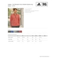 thumbnail image 2 of Adidas A274 Men's Quarter Zip Jacket -Royal Heather/Mid Grey-XX-Large, 2 of 2