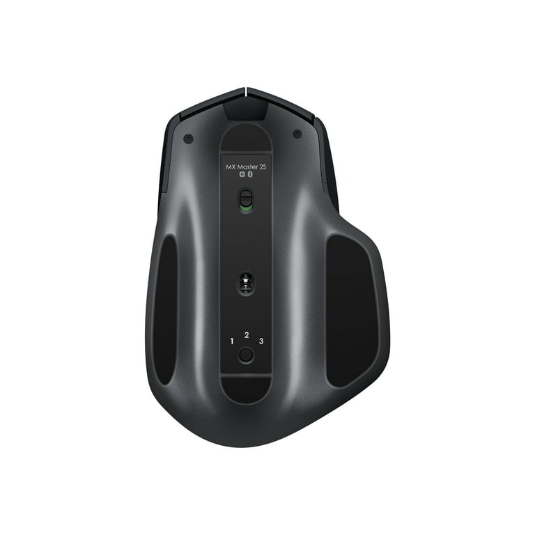 Skæbne ungdomskriminalitet anekdote Logitech MX Master 2S - Mouse - laser - 7 buttons - wireless - Bluetooth,  2.4 GHz - Logitech Unifying receiver - graphite - Walmart.com