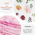 thumbnail image 4 of Baby Blanket for Boys Girls, Soft Flannel Throw Blanket & Watercolor Floral for Newborns Toddlers, Multicolor Flowers Printed Toddler Blanket for Napping at School or Bed, Birthday Gift(40"x50"), 4 of 7