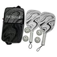 thumbnail image 4 of Ruiboury Pickleball Racket Set 4 Balls and Carry Bag Comfort Grip Pickleball Racquets Green Black 41.5x20.5cm, 4 of 6