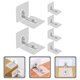thumbnail image 5 of 6 anclajes de pared adhesivos para muebles, sin taladro, correas antivuelco para seguridad de bebés, 5 of 6