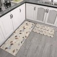 thumbnail image 2 of Cute Cartoon Dachshund Kitchen Rugs Sets Of 2,Anti Fatigue Kitchen Mat Rugs Non Slip Washable,Decorative Kitchen Floor Mats for Kitchen,Sink,Laundry,17"x30"+17"x47", 2 of 7