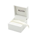 thumbnail image 5 of ALOV Jewelry Sterling Silver Cubic Zirconia Stud Earrings, 5 of 5