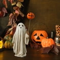 thumbnail image 2 of MOQIN Halloween Tabletop Ornaments, Halloween Ghost Figurine - Spooky Resin Ghost Statue, Cute Ghost Decor for Halloween Decorations, Porch and Indoor Spooky Home Decor, 2 of 4