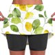 thumbnail image 1 of Faldas de tenis plisadas con estampado de hojas de verano para mujer de DYTTDG, pantalones cortos deportivos elásticos de dos piezas para yoga, faldas en liquidación, 1 of 7