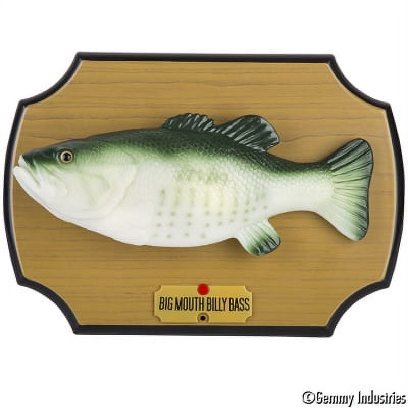 Gemmy Big Mouth Billy Bass The Singing Sensation - image 3 of 8