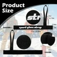 thumbnail image 6 of Ettsollp 2/4Pcs Ski Glove Leash Elastic Sport Glove Safety Strap Slim Wrist Leash Glove Fixing Band for Mountaineering Skiing Snowboarding Accessories, 6 of 8