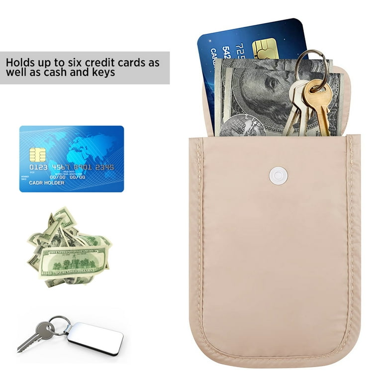 Women Coin Pouch Flap Clasp Travel Bra Wallet Secret Travel Wallet Ladies  Pocket
