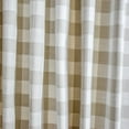 thumbnail image 3 of Fabric Mart Direct Beige Gingham Checks Cotton Fabric By The Yard, 18 Continuous Yards 55 inch or 140 cm Width, Woven Upholstery Fabric, Drapery, Shower Curtain Fabric, Wholesale, Pure Cotton Fabric, 3 of 9
