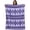 Purple, variant on Indigo Blue Boho Southwestern Blanket Soft Cozy Warm Twin Blanket for Bed, Plush Fuzzy Flannel Blankets for Sofa, Vintage Ethnic Tribes Zigzag Tile Throw Blankets for Couch, Gifts 60"x80"