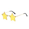 thumbnail image 1 of JFBUJC 1 Paire de Lunettes en Forme d'Étoile Lunettes de Fête Lunettes de Mode Personnalité, 1 of 4
