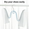 thumbnail image 5 of Shoe Drying Rack, Outdoor And Indoor Hanging Shoe Organizer, Windproof Hook Shelf For Sandals, Sneakers And Clothes, Balcony Or Home Drying Solution, Multi-Purpose Shoe And Accessory Hanger, 5 of 6