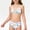 White., variant on Agkizg Girls Two Piece Swimsuit Set Halters Strap Print Bikini Swimwear for Kids Youth Teens Beach Pool Swimming Outfit