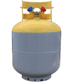thumbnail image 2 of Mastercool 50lb DOT tank without float and 1/2" acme, 2 of 2