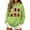 (New15)Army Green, variant on ThriftyPlait Halloween Graphic Hoodie for Women Casual Fall Pullover Sweatshirt with Front Pocket Long Sleeve Loose Fit Top for Holiday