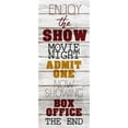 thumbnail image 3 of Bailey, Ann 10x18 Black Modern Framed Museum Art Print Titled - Enjoy the Show, 3 of 5