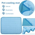 thumbnail image 3 of Dog Cooling Mat, Chilly Pad for Indoor & Outdoor, Ice Silk Mat Cooling Blanket Cushion Non-Toxic Breathable Sleep Bed Mat, 3 of 8