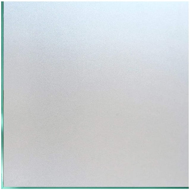 Película de privacidad de ventana Película de ventana de vidrio esmerilado Ventana de bloqueo solar, adhesivos estáticos Revestimiento de ventana de puerta de baño de glaseado extraíble, (79