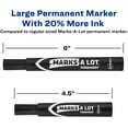 thumbnail image 2 of Avery-Dennison 98206 Large Desk Style Permanent Marker Chisel Tip, Black - 36 Per Pack, 2 of 8