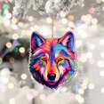 Key Chain Vintage Christmas Decorations Christmas Acrylic Cute Animal