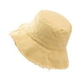 thumbnail image 2 of tssuouriy Stylish Sun Protection Bucket Hat For Outdoor Activities Stylish Protection Caps Easy To Wear yellow 1Set, 2 of 6