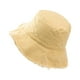 thumbnail image 1 of Sonducket Sombrero elegante del cubo de la protección solar para las actividades al aire libre Gorras de protección elegantes fáciles de usar Sombreros amarillo, 1 of 6