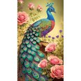 thumbnail image 1 of 5D DIY Con Forma Especial Parcial Pavo Real 40x70cm, 1 of 9