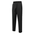 thumbnail image 4 of ZZHZGZ Sweatpants for Men Men's Sweatpants Open Bottom Athletic Jogger Pants Running Workout Gym Pants with Pockets & Adjustable Waistband Xl, 4 of 5