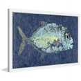 thumbnail image 2 of "Trevally" Framed Painting Print, 2 of 6