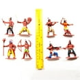 thumbnail image 2 of 13pcs/Set Native Plastic Indian Tribes Model American Art Figure for Doll Toy (Size: 7 for Cm), 2 of 7