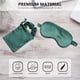 thumbnail image 4 of GAXIRE Juego de 3 parches de seda para los ojos, antifaz para dormir y bolsa de almacenamiento para diadema de moda., 4 of 4
