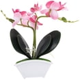 thumbnail image 1 of Mini orquídea mesa planta ornamento planta en maceta artificial para baño cocina, 1 of 6