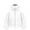 White, variant on TTUHYWXI Men Women Mask Zipper Sport Hoodie, Long Sleeve Hoodie with Mask, Hoodie Pullover Sweatshirt Hooded Top (Clear, M)