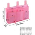 thumbnail image 6 of huhao Bedside Caddy, 8 Pockets Organizer, Pink (Caddy for Bunk Beds), Waterproof Oxford Fabric, Durable, Hanging Mount, 20L * 12W * 4H inches, 1PCS, 6 of 7