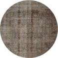 thumbnail image 1 of Ahgly Company Machine Washable Indoor Round Traditional Rose Dust Purple Area Rugs, 4' Round, 1 of 7
