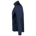 thumbnail image 3 of Projob Mens Heathered Fleece Jacket, 3 of 5