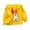 Yellow, variant on Toddler Baby Rain Jacket Waterproof Windproof Bunny Ear Hooded Raincoat Boys Girls Cute Lightweight Fall Outerwear Warm Coats