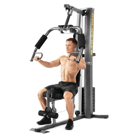 Gold's Gym XRS 50 Home Gym with up to 280 lbs of Resistance - High and Low Pulley System for Total Body (Best Gym Equipment For Weight Loss And Toning)