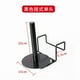 thumbnail image 1 of Portabolsas de plástico para supermercado: soporte de pared para bolsas de plástico. Dispensador de rollos compacto para supermercados y comercios., 1 of 7